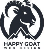 Happy Goat Web Design Logo