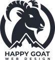 Happy Goat Web Design Logo